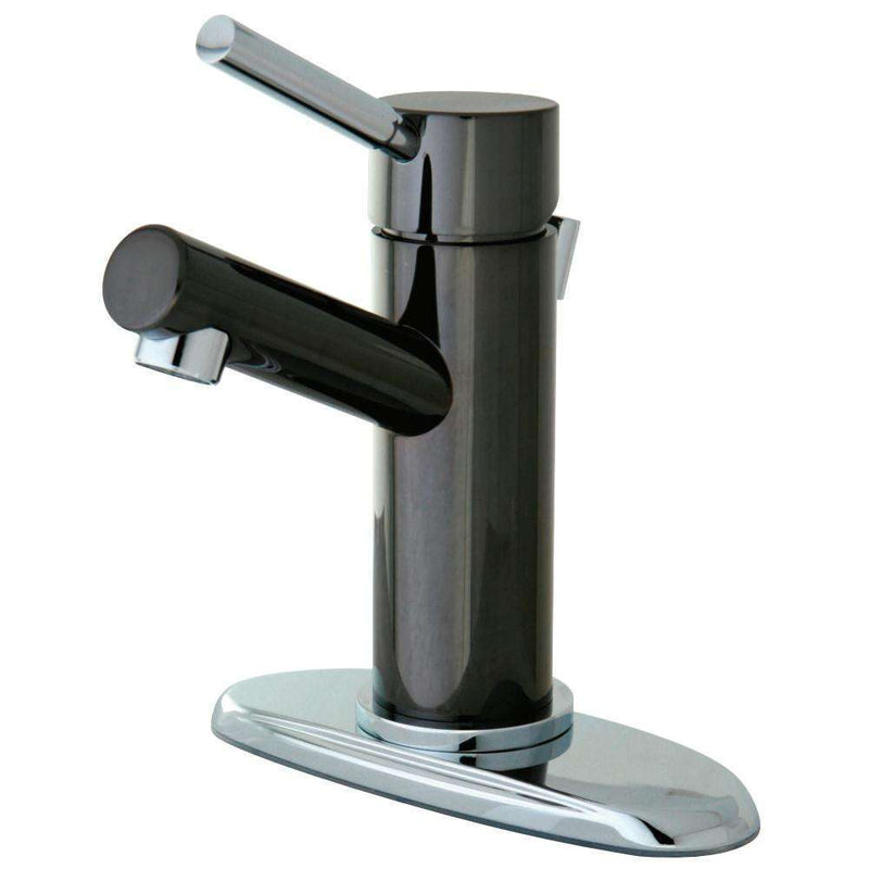 Kingston NS8427DL Sg-Hnd 4 in. Centerset Bath Faucet SS