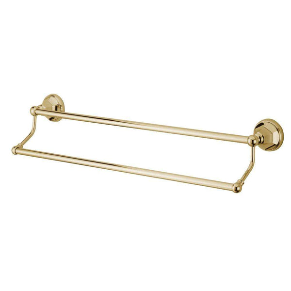 Kingston Brass BA4813PB 24-Inch Dual T Bar, Polished Brass