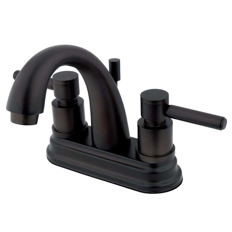 Kingston Brass KS8615DL 4 in. Centerset Bath Faucet Bronze