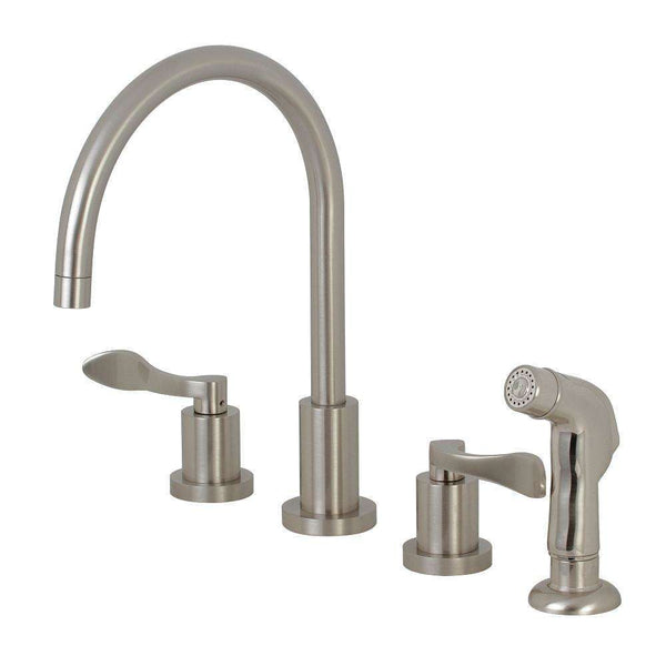 Kingston Brass KS8728DFL 8" to 16" Wsp Kitchen Faucet