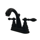 Kingston FSY5610ACL Classic 4 in. Centerset Bath Faucet W/