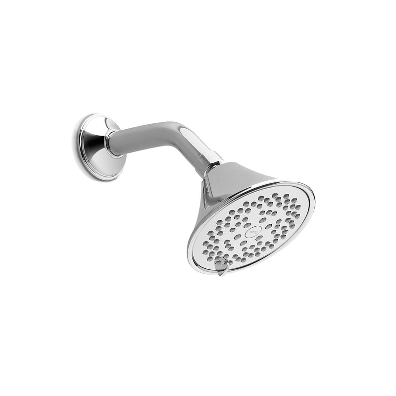 TOTO Transitional Collection Series A Five Spray Modes 2.5 GPM 4.5 inch Showerhead, Polished Chrome TS200A55