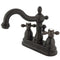 Kingston Brass KS1605AX 4 in. Centerset Bath Faucet Bronze