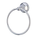 Kingston Brass BA4814C 6-Inch Towel Ring, Polished Chrome