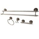 Kingston Brass BAK9913478SN 4-Piece Bathroom