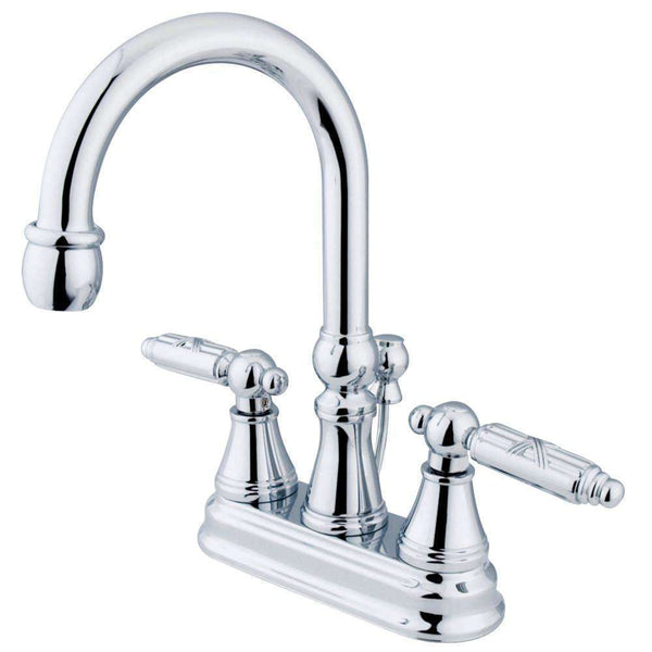 Kingston Brass KS2611GL 4 in. Centerset Bath Faucet