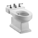 TOTO Lloyd Deck Mount Vertical Spray Flushing Rim Bidet, Cotton White BT930B