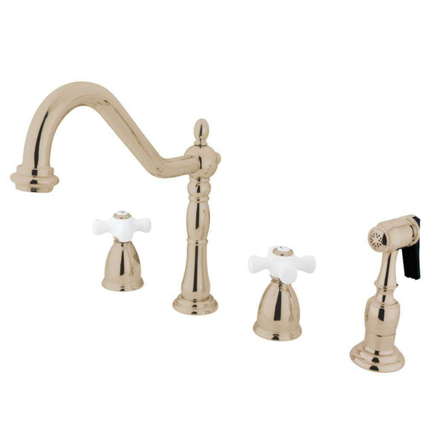 Kingston Brass KB1796PXBS Wsp Kitchen Faucet Nickel