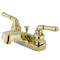 Kingston Brass KB252 4 in. Centerset Bath Faucet Brass