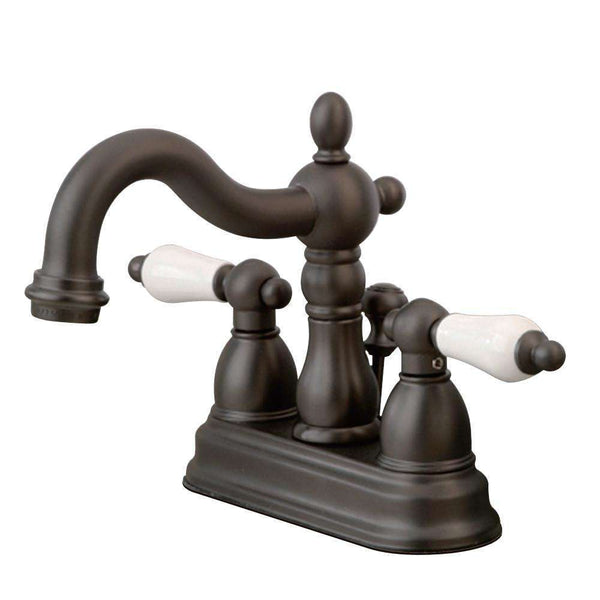 Kingston KB1605PL Heritage 4 in. Centerset Bath Faucet