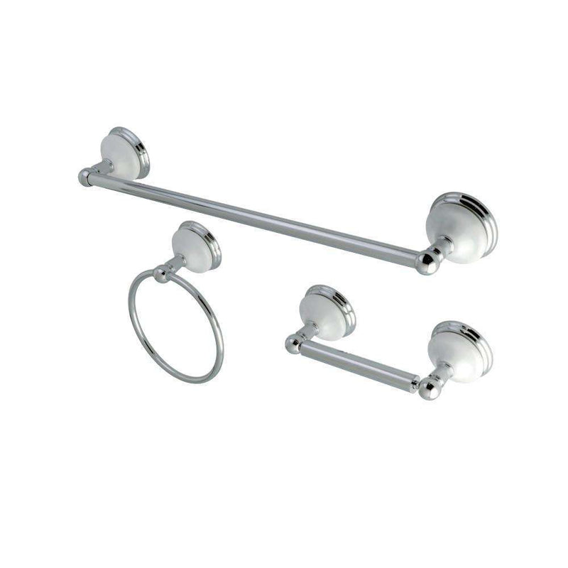 Kingston Brass BAK111248C 3-Piece Bath Hardware