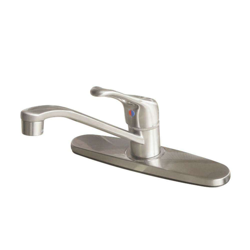 Kingston Brass KB561SN Sg-Hnd Centerset Kitchen Faucet