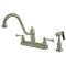 Kingston Brass KB1118BLBS Centerset Kitchen Faucet