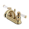 Kingston Brass KB8612DPL 4 in. Centerset Bath Faucet Brass