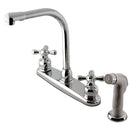 Kingston Brass KB711AX Centerset Kitchen Faucet