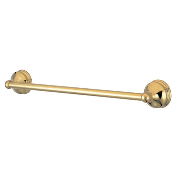 Kingston Brass BA1162PB 18" Towel Bar, Polished Brass