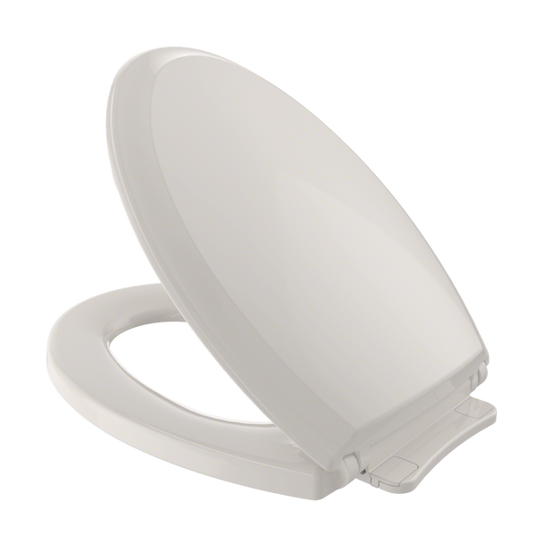 TOTO Guinevere SoftClose Non Slamming, Slow Close Elongated Toilet Seat and Lid, Sedona Beige SS224#12