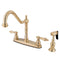 Kingston Brass KB1752ALBS Centerset Kitchen Faucet Brass