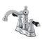 Kingston FSC1601AKL 4 in. Centerset Bath Faucet W/