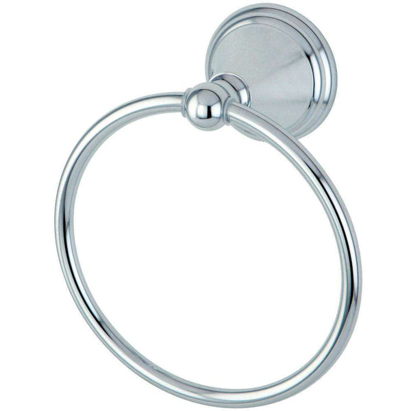 Kingston Brass BA2974C Towel Ring, Polished Chrome