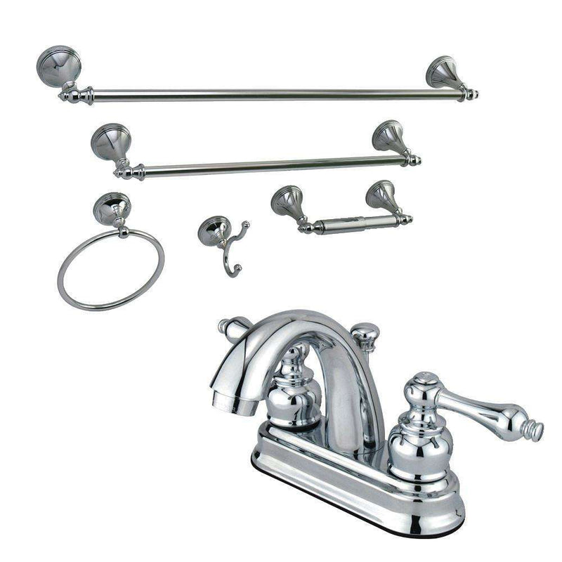 Kingston Brass KBK5611AL 4 in. Bath Faucet W/ 5P Bath