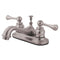 Kingston Brass GKB608BL 4 in. Centerset Bathroom Faucet