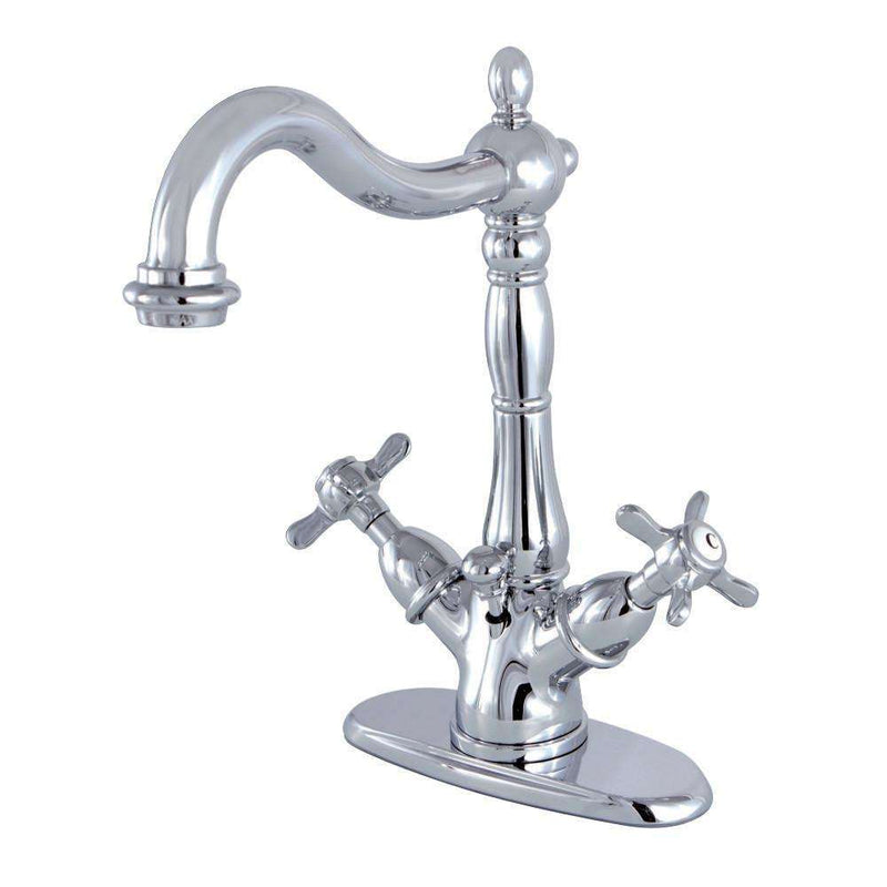 Kingston Brass KS1431BEX 4 in. Centerset Bath Faucet