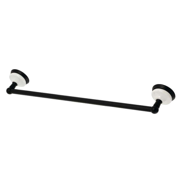 Kingston Brass BA1111MB 24" Towel Bar, Matte Black