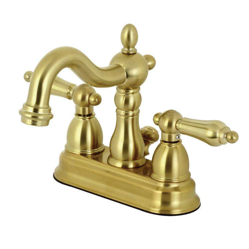 Kingston KB1607AL Heritage 4 in. Centerset Bath Faucet