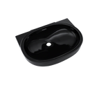 TOTO 19-11/16" x 13-3/4" Oval Undermount Bathroom Sink, Ebony LT546