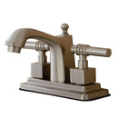 Kingston Brass KS8648QL 4 in. Centerset Bathroom Faucet