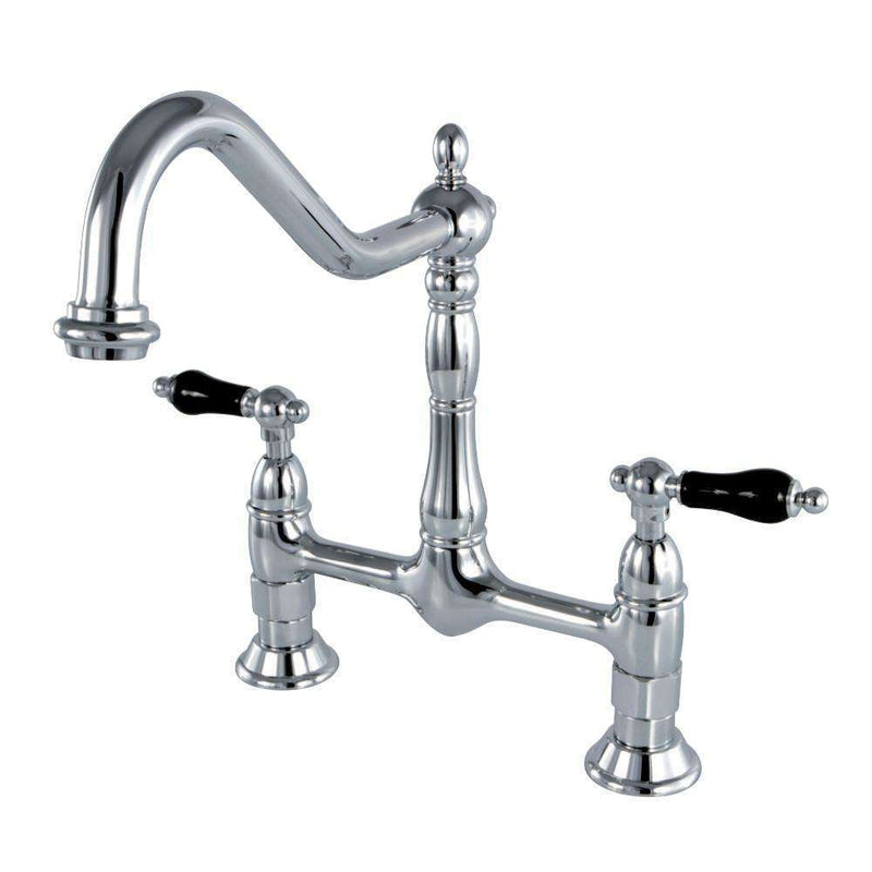 Kingston Brass KS1171PKL Duchess Bridge Kitchen Faucet