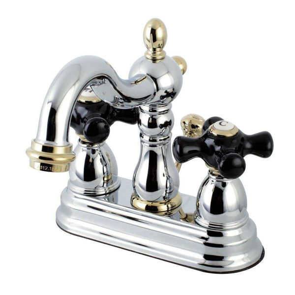 Kingston Brass KB1604PKX 4 in. Centerset Bath Faucet/ Brass