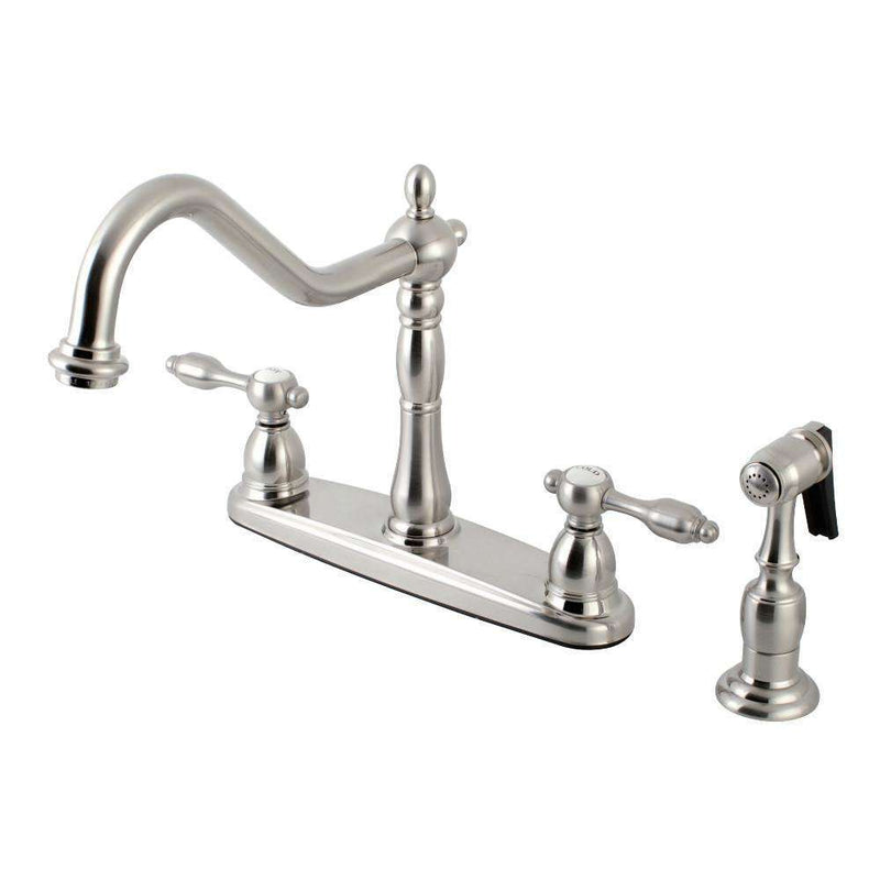 Kingston Brass KB1758TALBS Centerset Kitchen Faucet