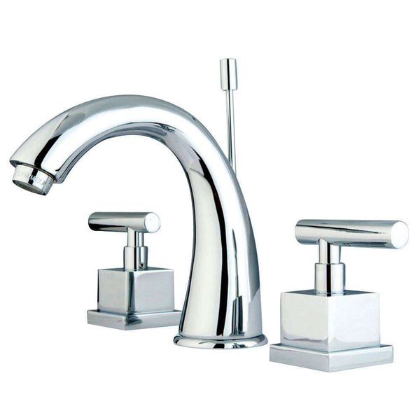 Kingston Brass KS2961CQL 8 in. Widespread Bath Faucet