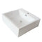 Kingston Brass EV4319 Vessel Sink, White