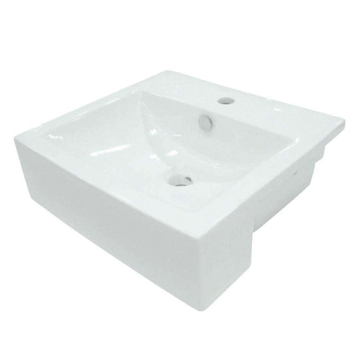 Kingston Brass EV4034 Vessel Sink, White