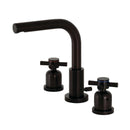 Kingston Brass FSC8955DX in. Widespread Bath Faucet Bronze