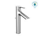 TOTO LB 1.2 GPM Single Handle Semi-Vessel Bathroom Sink Faucet with COMFORT GLIDE Technology, Polished Chrome TLS01304U