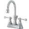 Kingston Brass KS2611BL 4 in. Centerset Bath Faucet