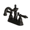 Kingston KB1600AL Heritage 4 in. Centerset Bath Faucet