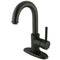 Kingston Brass KS8435DL Sg-Hnd 4 in. Centerset Bath Faucet