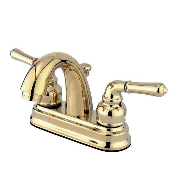 Kingston Brass KB5612NML 4 in. Centerset Bath Faucet Brass