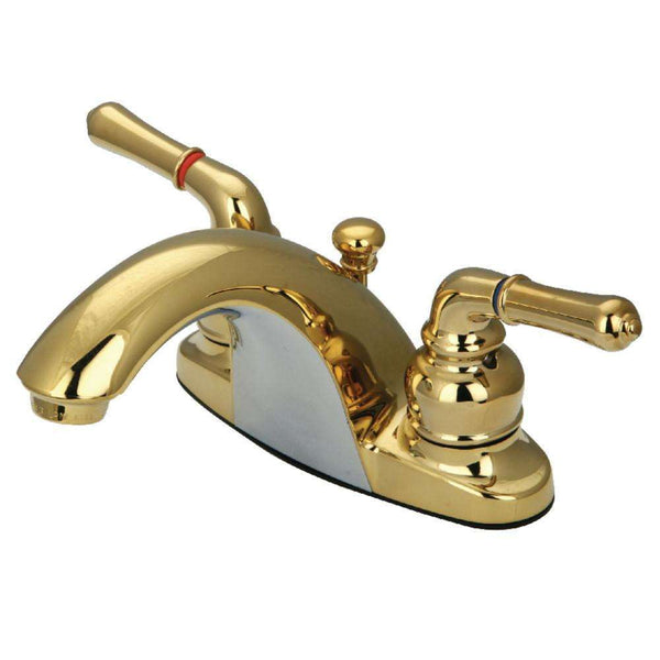 Kingston Brass KB7642NML 4 in. Centerset Bath Faucet Brass