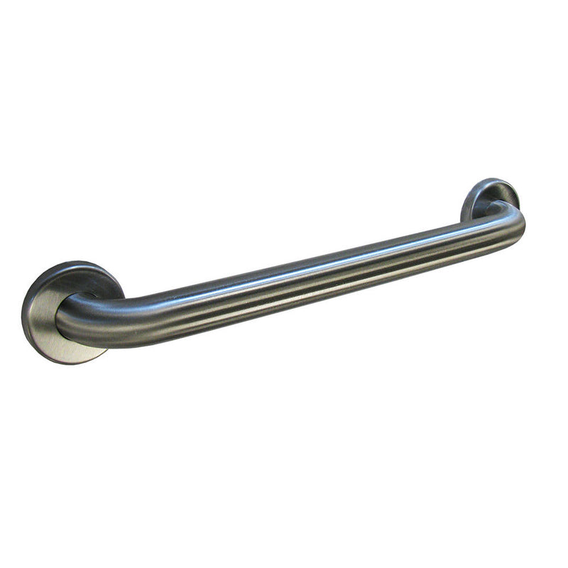 Bobrick B6806X36 B-6806 Series Grab Bar, 1 1/2" Diameter Satin Finish Stainless Steel, 36"L