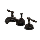 Kingston Brass KS1165NL 8 in. Widespread Bath Faucet Bronze