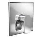 TOTO Oberon Square 7 Inch Pressure Balance Valve Shower Trim, Polished Chrome TS363P