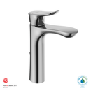 TOTO GO 1.2 GPM Single Handle Semi-Vessel Bathroom Sink Faucet with COMFORT GLIDETechnology, Brushed Nickel TLG01304U