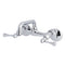 Kingston KS373C 6" Adj Center Wall Mount Laundry Faucet