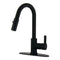 Kingston LS8780CTL Sg-Hnd Pull-Down Kitchen Faucet, Matte B